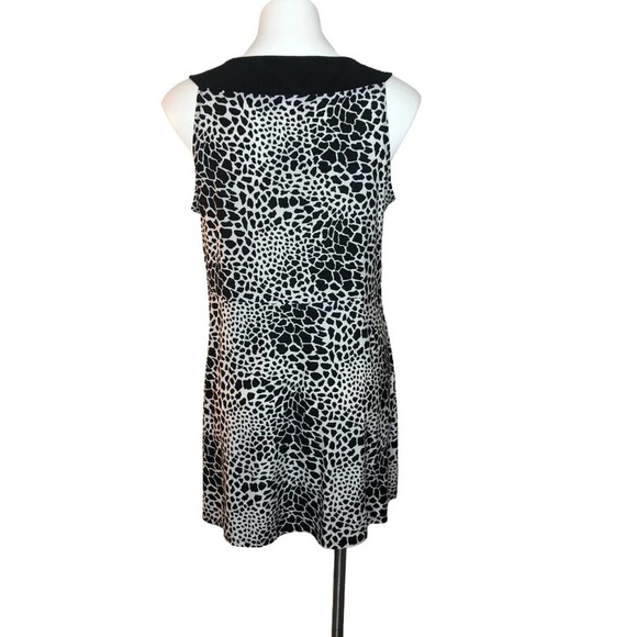 NWT Studio Donatella Animal Print Dress Size L - Picture 4 of 8